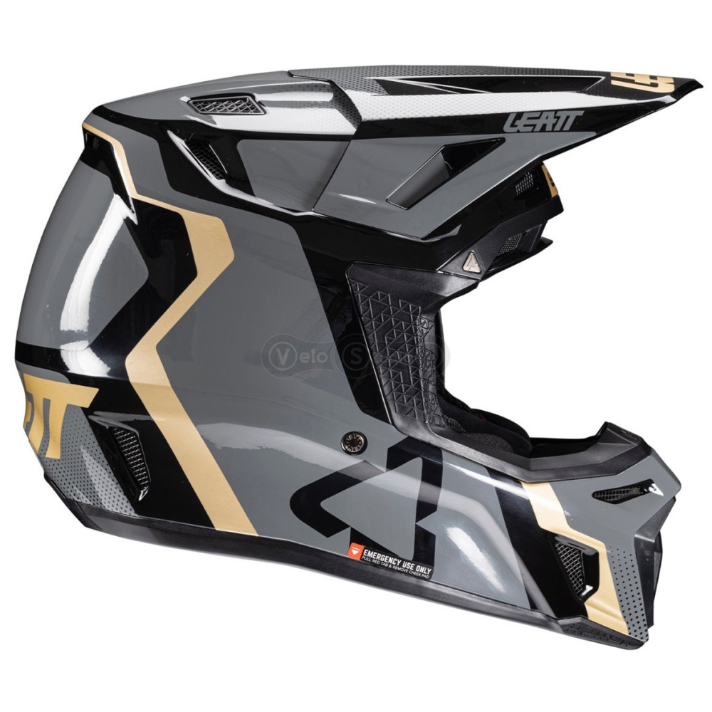 Мотошлем LEATT Moto 8.5 Helmet+Goggle [Black], M