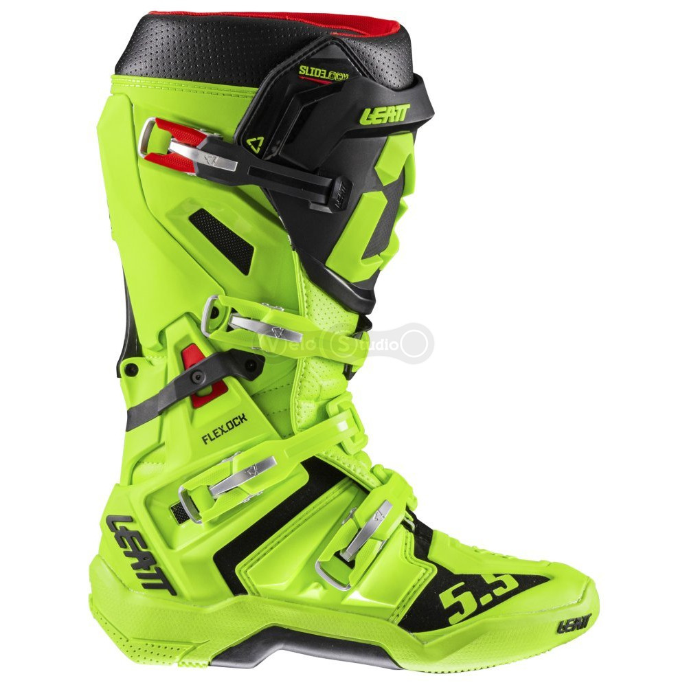 Мотоботы LEATT 5.5 FlexLock Boot [Lime Green], US8
