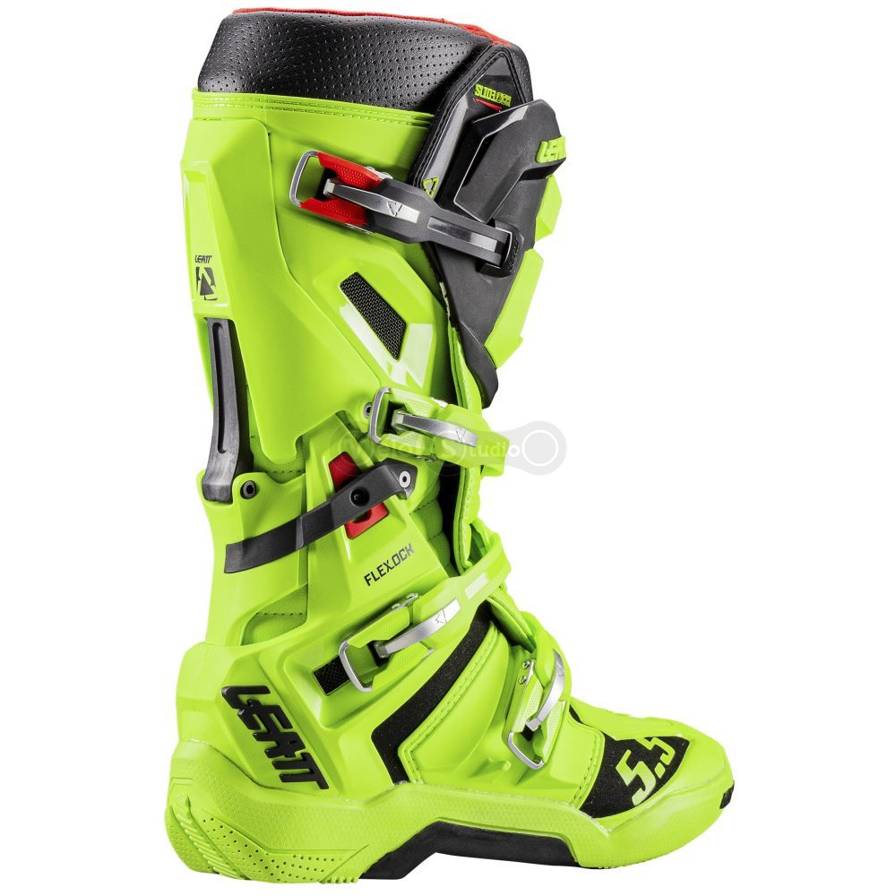 Мотоботы LEATT 5.5 FlexLock Boot [Lime Green], US8