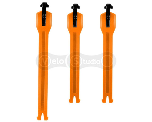 LEATT Strap kit 3.5 Boot [Orange], No Size