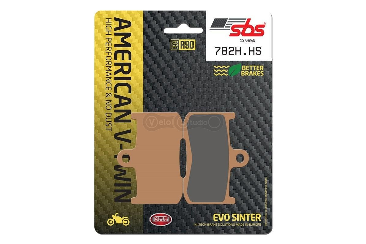 Колодки гальмівні Sbs 782hhs High Performance Front Brake Pads Evo 