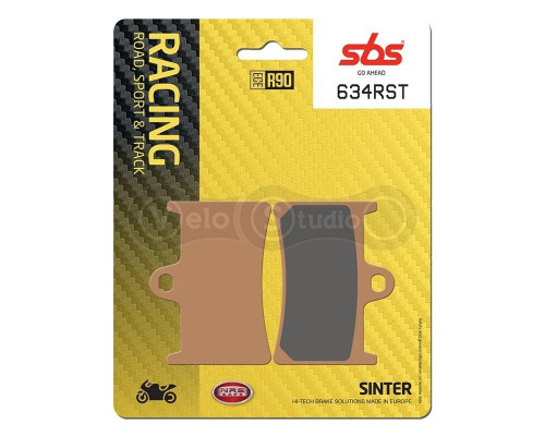 Тормозные колодки SBS 634RST Track Days Front Brake Pads, Sinter