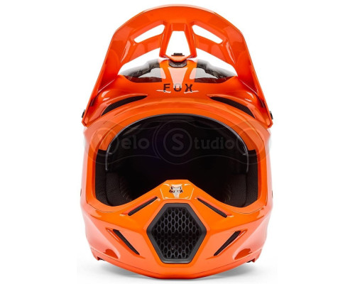 Мотошолом FOX V3 RS Mips Helmet - FRACTURE [Flo Orange], M
