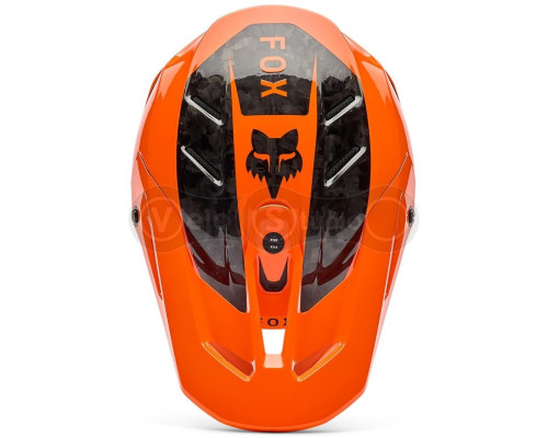 Мотошолом FOX V3 RS Mips Helmet - FRACTURE [Flo Orange], M