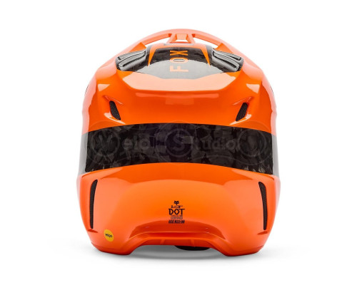 Мотошолом FOX V3 RS Mips Helmet - FRACTURE [Flo Orange], M
