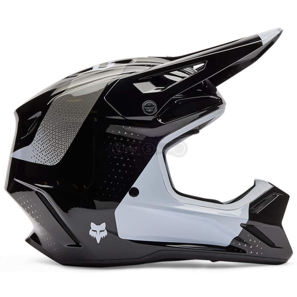 Мотошолом FOX V3 Mips Helmet - TINE [Black], M