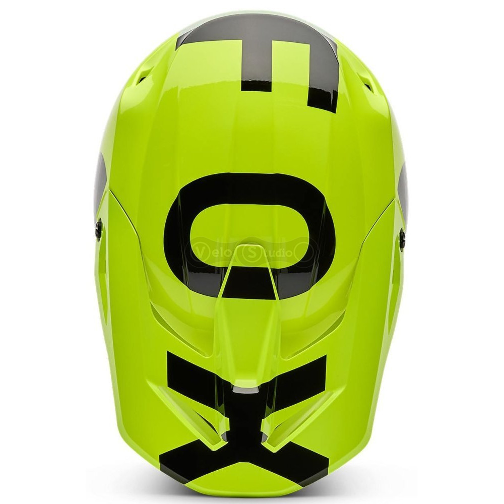 Мотошлем FOX V1 Mips Helmet - SHIELD [Flo Yellow], L