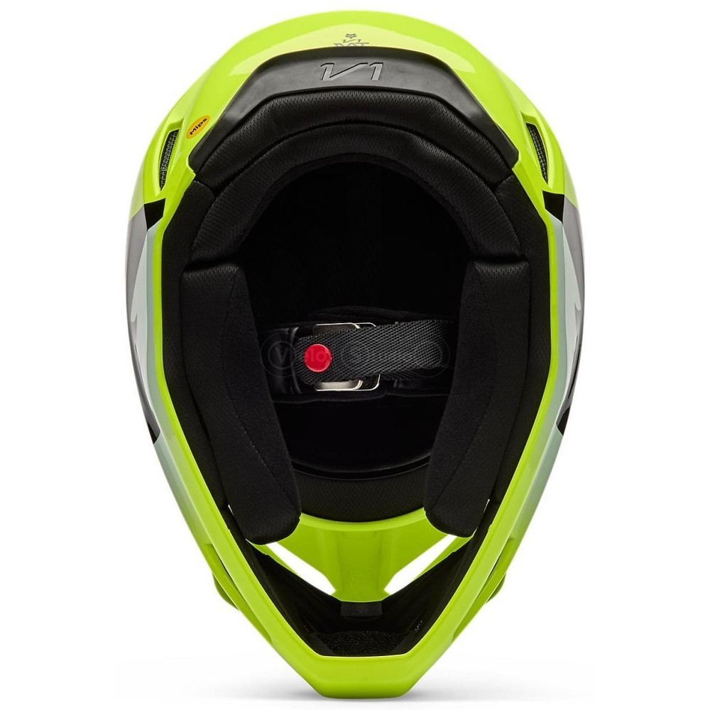 Мотошлем FOX V1 Mips Helmet - SHIELD [Flo Yellow], L