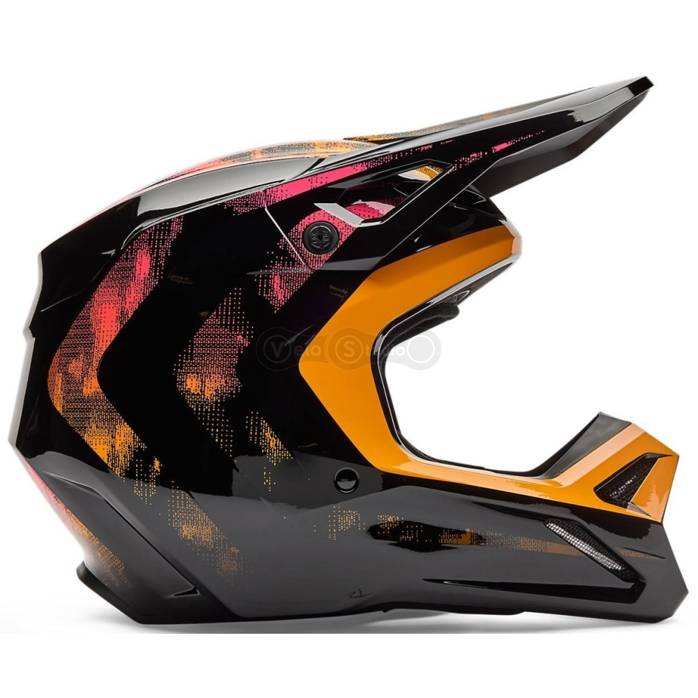 Мотошлем FOX V1 Mips Helmet - KAIROS [Tangerine], L