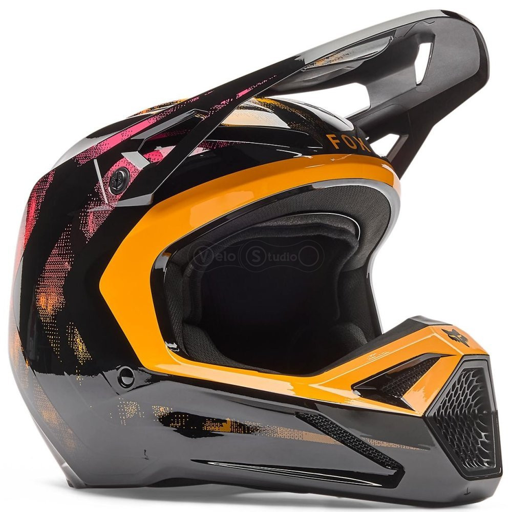 Мотошлем FOX V1 Mips Helmet - KAIROS [Tangerine], L