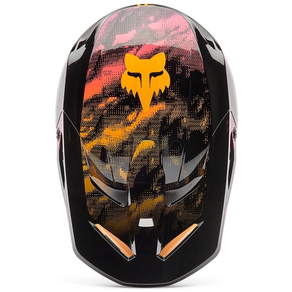 Мотошлем FOX V1 Mips Helmet - KAIROS [Tangerine], L