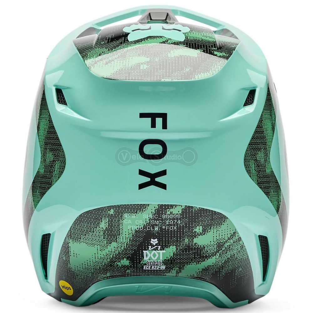 Мотошлем FOX V1 Mips Helmet - KAIROS [Turquoise], M