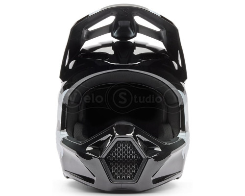 Детский мотошлем FOX YTH V1 Mips Helmet - SHIELD [Black], YS