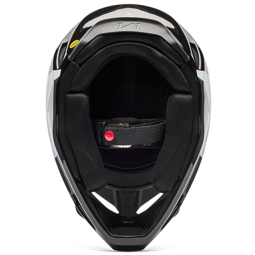 Детский мотошлем FOX YTH V1 Mips Helmet - SHIELD [Black], YS