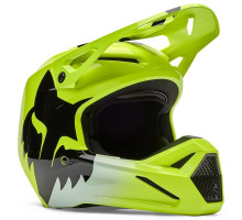 Детский мотошлем FOX YTH V1 Mips Helmet - SHIELD [Flo Yellow], YS