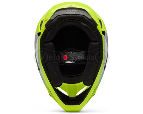 Дитячий мотошолом FOX YTH V1 Mips Helmet - SHIELD [Flo Yellow], YS