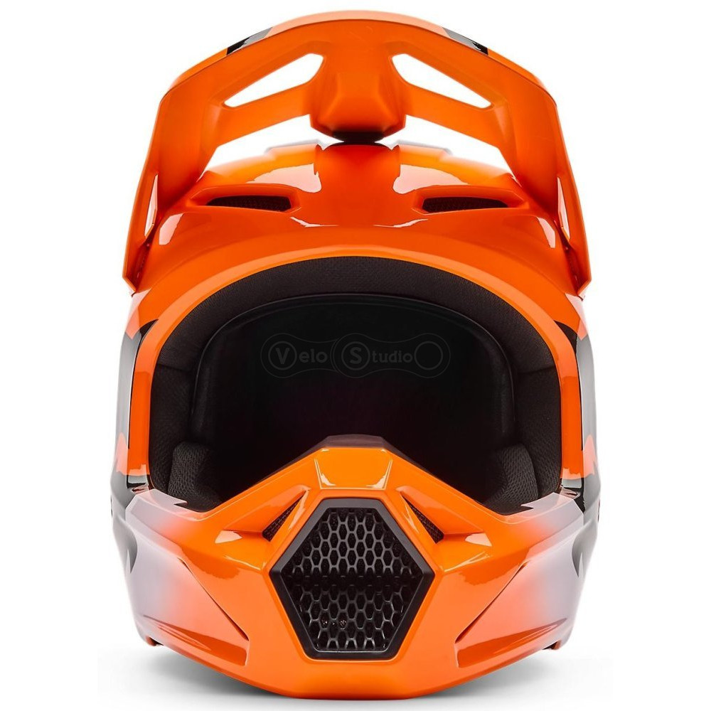 Детский мотошлем FOX YTH V1 Mips Helmet - SHIELD [Flo Orange], YS