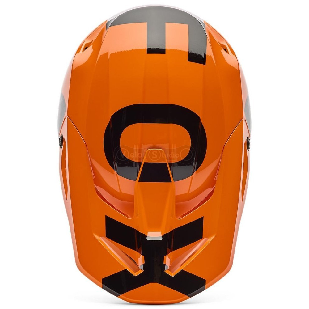 Детский мотошлем FOX YTH V1 Mips Helmet - SHIELD [Flo Orange], YS