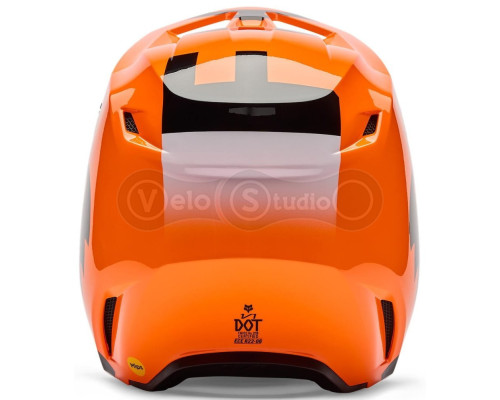 Детский мотошлем FOX YTH V1 Mips Helmet - SHIELD [Flo Orange], YS