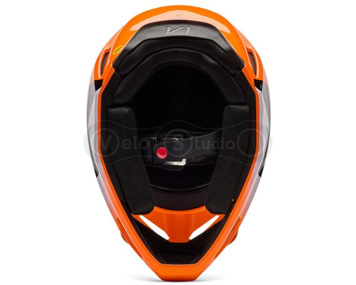 Детский мотошлем FOX YTH V1 Mips Helmet - SHIELD [Flo Orange], YS