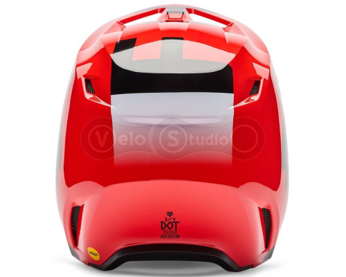 Дитячий мотошолом FOX YTH V1 Mips Helmet - SHIELD [Flo Red], YM