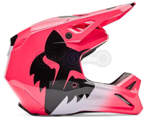 Дитячий мотошолом FOX YTH V1 Mips Helmet - SHIELD [Pink], YM