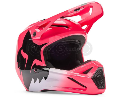 Дитячий мотошолом FOX YTH V1 Mips Helmet - SHIELD [Pink], YM