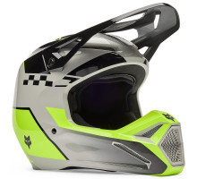 Детский мотошлем FOX YTH V1 Mips Helmet - COLLECT [Grey], YS