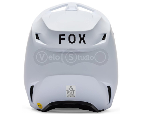Детский мотошлем FOX YTH V1 Mips Helmet - SOLID [White], YM