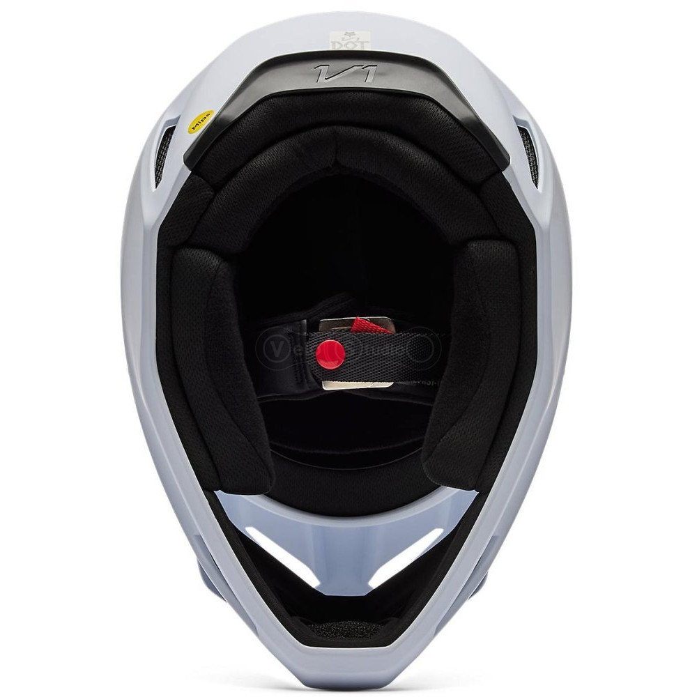 Детский мотошлем FOX YTH V1 Mips Helmet - SOLID [White], YS