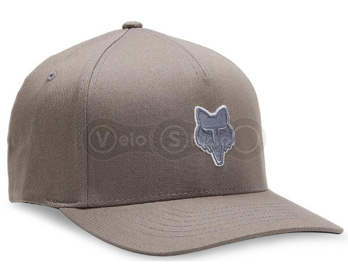 Кепка FOX FlexFit Hat - HEAD [Steel Gray], S/M