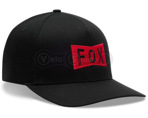 Кепка FOX FlexFit Hat - TYPEFACE [Black], S/M
