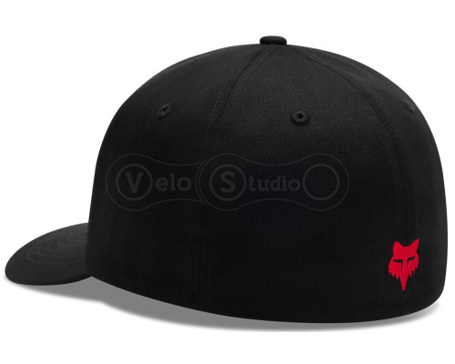 Кепка FOX FlexFit Hat - TYPEFACE [Black], S/M