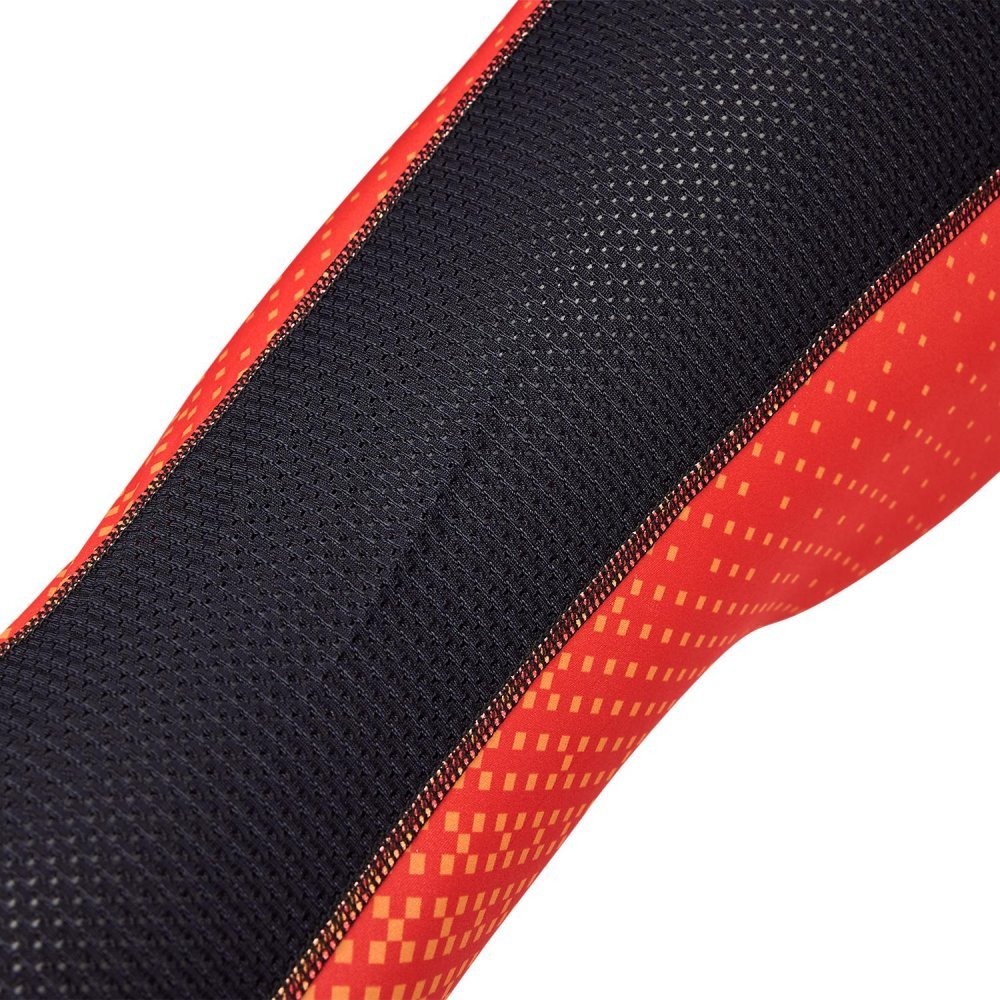 Шкарпетки FOX FLEXAIR Knee Brace Sock - FRACTURE [Tangerine], Medium