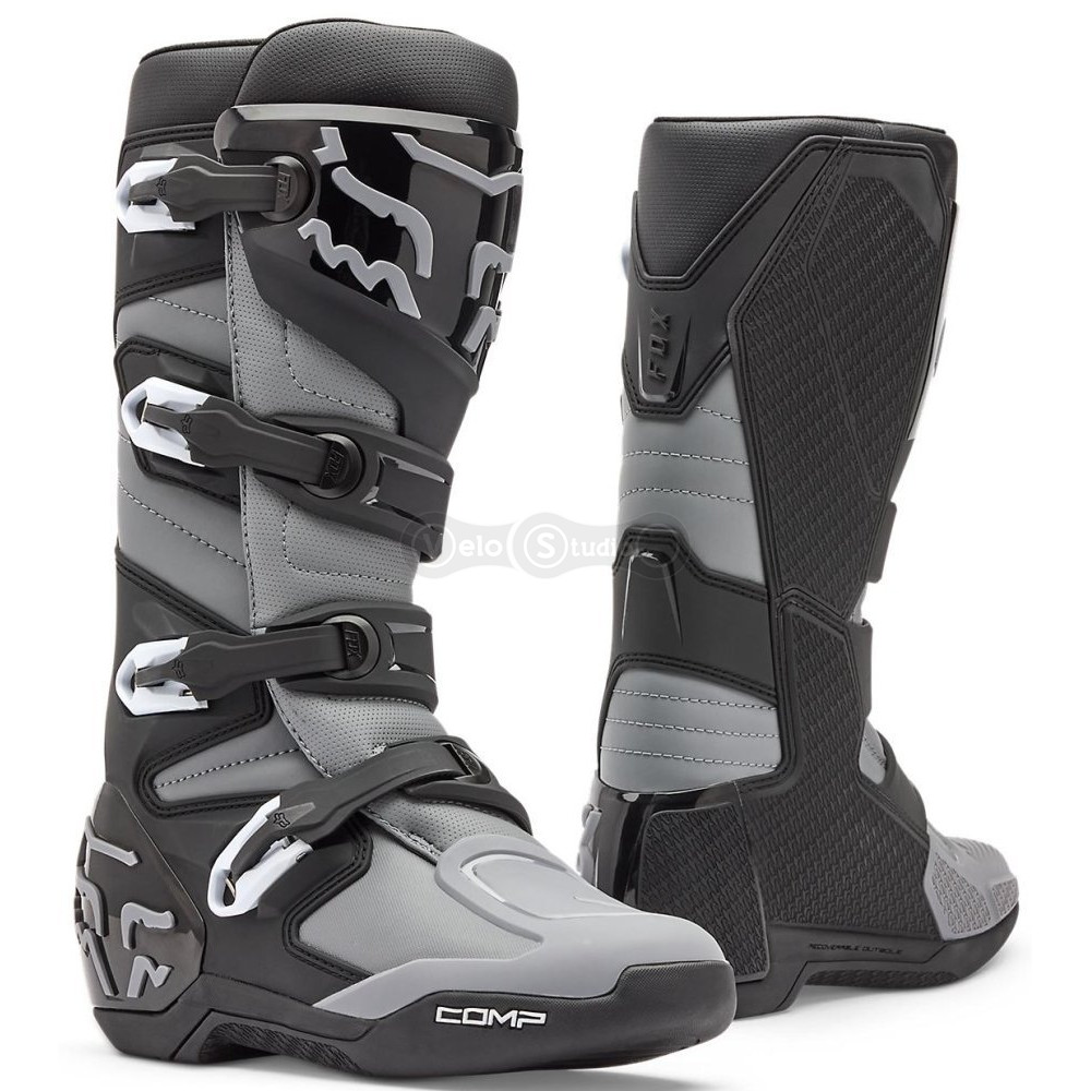 Мотоботи FOX COMP Boot [Black/Grey], US10.5