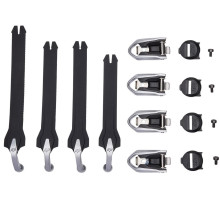 Застібки до мотоботів FOX MOTION Strap Kit [Gum], No Size