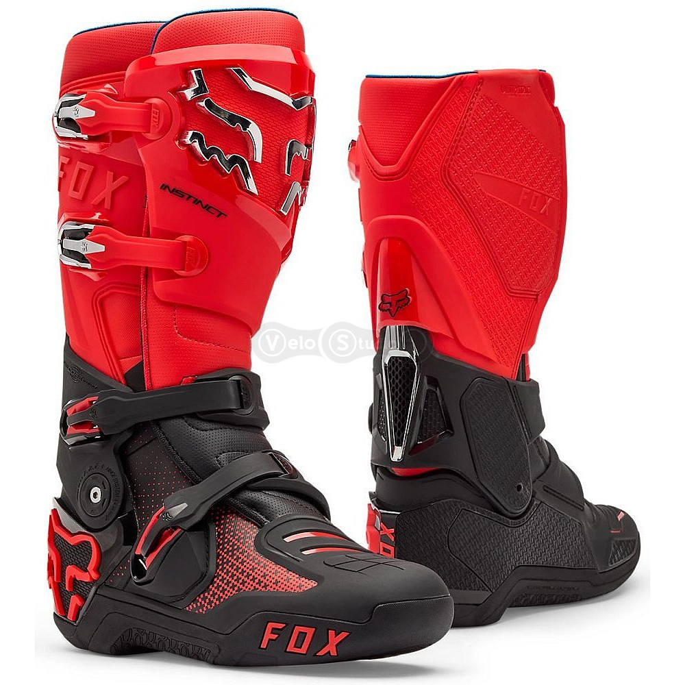 Мотоботы FOX INSTINCT 2.0 Boot [Flo Red1], US9