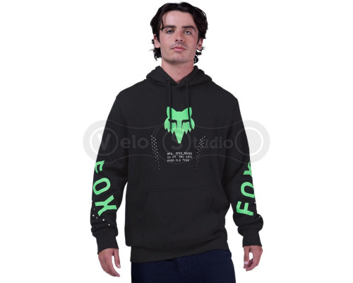 Толстовка FOX Hoodie - SHIELD [Black], M