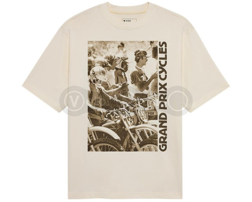 Футболка FOX OVERSIZE Short Sleeve Tee - CIRCA 74 [Off White], L