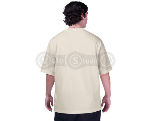 Футболка FOX OVERSIZE Short Sleeve Tee - CIRCA 74 [Off White], L