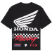Футболка FOX OVERSIZE Short Sleeve Tee - HONDA® [Black], L