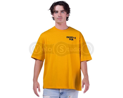 Футболка FOX OVERSIZE Short Sleeve Tee - MOTO-X [Mustard], M