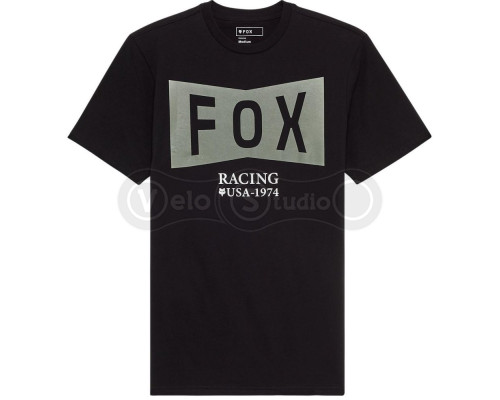 Футболка FOX PREMIUM Short Sleeve Tee - TYPEFACE [Black], L
