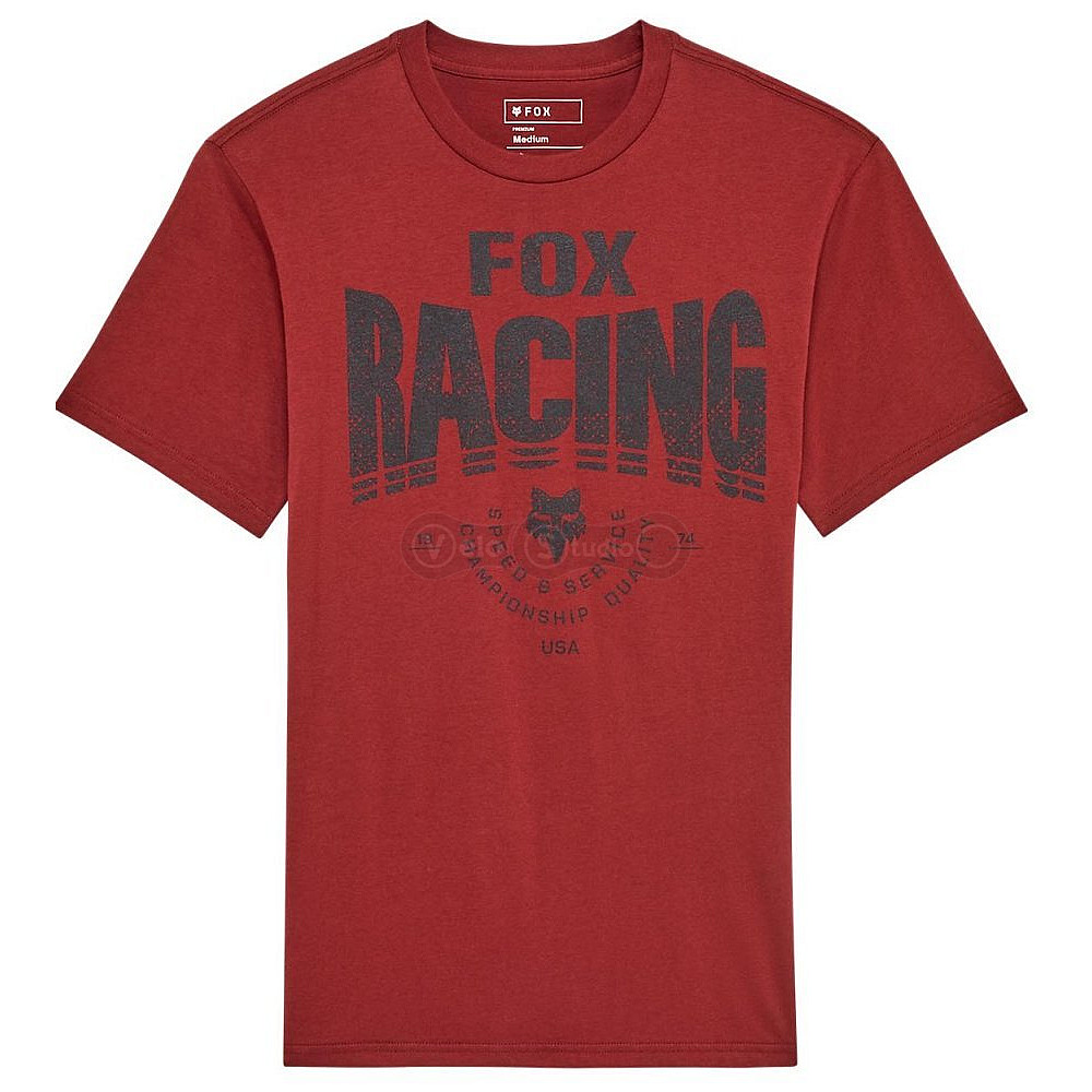 Футболка FOX PREMIUM Short Sleeve Tee - TREAD [Rust], M