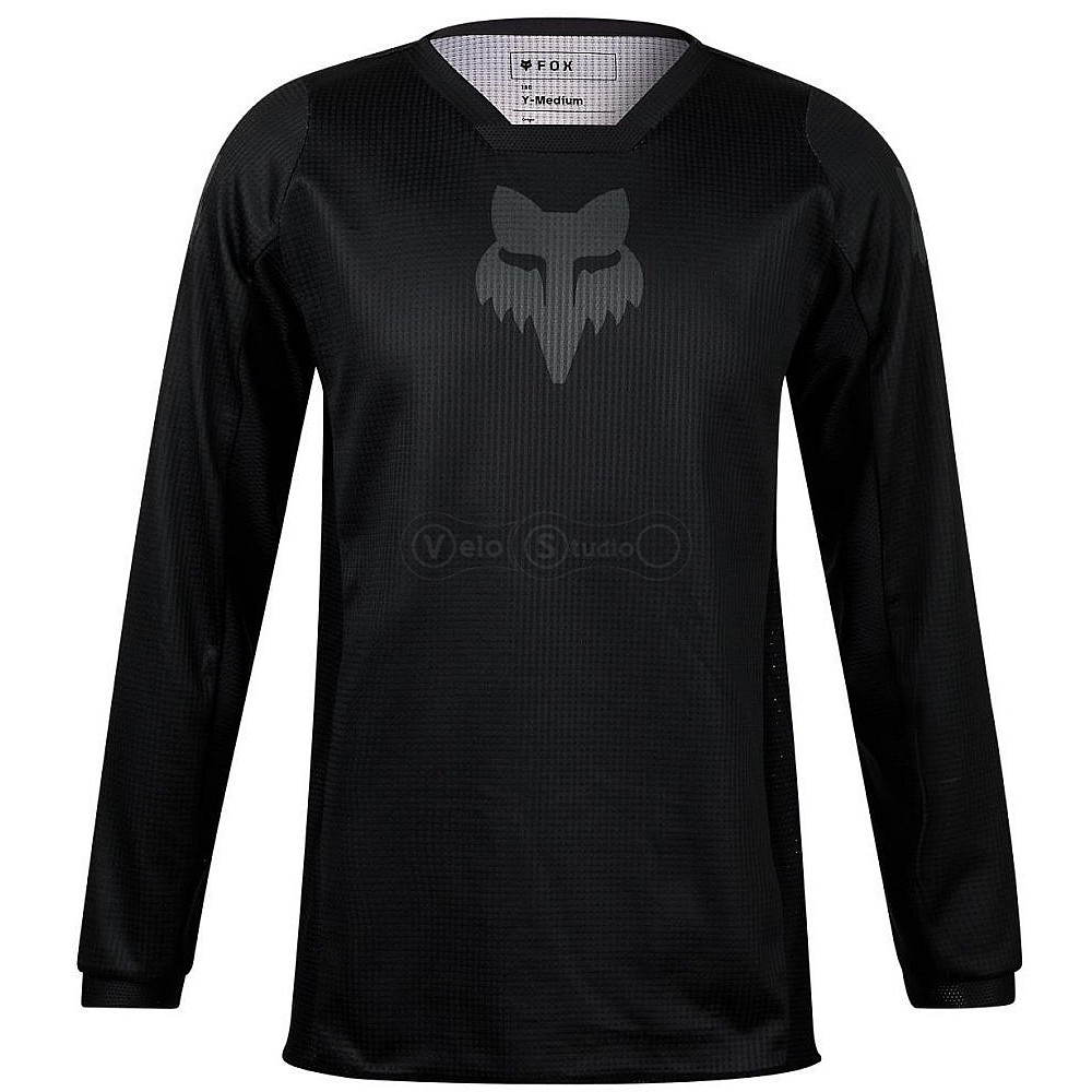 Детское джерси FOX 180 Youth Jersey - BLACKOUT [Black], YXL
