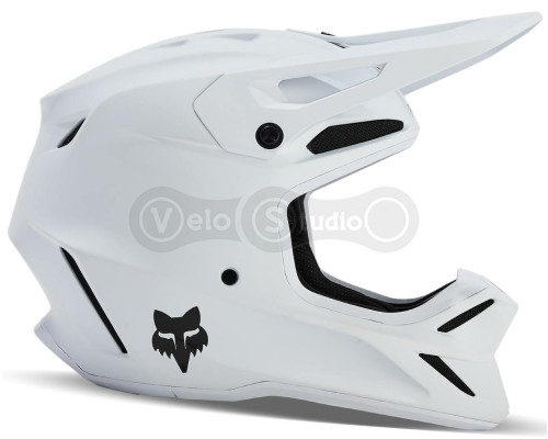 Детский мотошлем FOX YTH V3 Mips Helmet - SOLID [White], YL