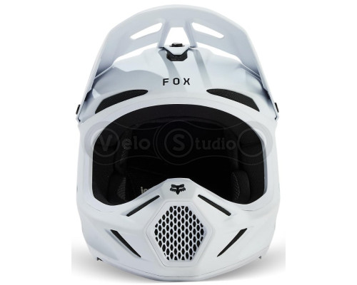 Детский мотошлем FOX YTH V3 Mips Helmet - SOLID [White], YL