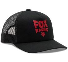 Детская кепка FOX Youth Trucker Hat - BOLT [Black], One Size (6-14 лет)