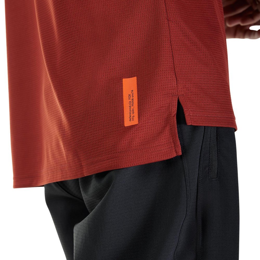 Джерси FOX DEFEND Short Sleeve Jersey [Rust], M