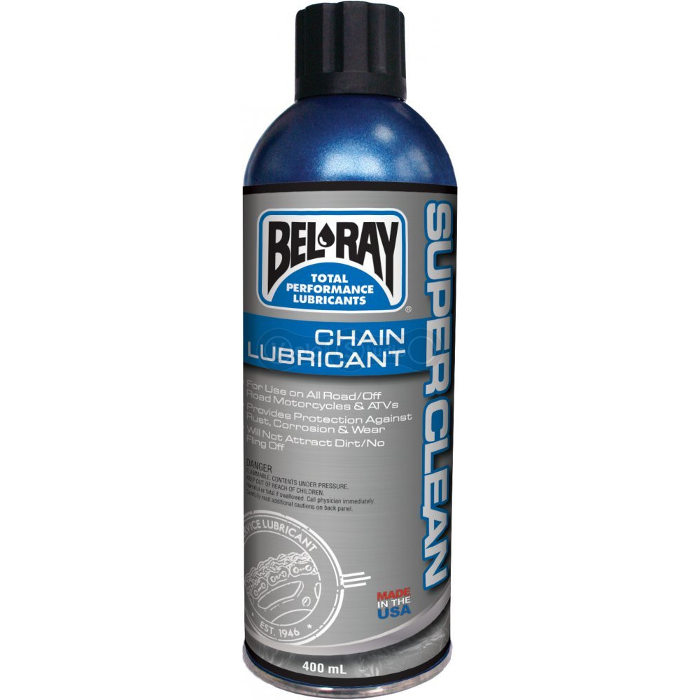 Смазка цепи Bel-Ray Super Clean Chain Lube [400мл], Wet lube